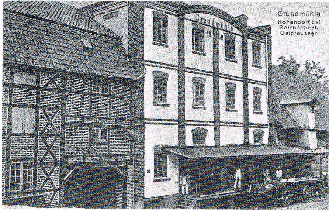 Grundmühle Hohendorf wybudowany w roku 1908